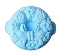 Premium Antiadherente Moldes para tartas, FantasyDay Moldes de Silicona para Caramelos, Chocolate, Hornear, Tarta, Galletas, Jabón, Hielo - Antiadherente Apto Para Lavavajillas Y Microondas - patrón de fantasía