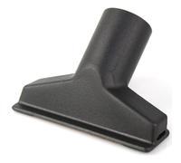 Premium Boquilla, Cepillo para tapicería para aspiradora Adecuada para Kärcher T 10/1 Professional, T 101, T 11/1, T 12/1 | con 2 levantahilos | Diámetro: 32 mm | Color: Negro | Accesorios