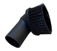 Premium Boquilla para muebles, Cepillo Redondo para Aspiradora - 35mm de diámetro - con cabezal giratorio - adecuado para Philips, AEG, Bosch, Siemens, Miele, Panasonic, Rowenta, Samsung, etc.