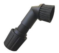 Premium Cepillo, Boquilla para Muebles para aspiradora Adecuada para Krups, Kärcher, Lavor, Makita, Metabo, Miele, Morphy Richards, con Cabezal Giratorio, con Adaptador Vario Universal, Color: Negro