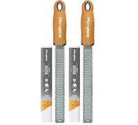 Premium Classic Grater ochre marca Microplane (Paquete de 2)