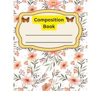 Premium Composition Notebook - Wide Ruled, 7.5 × 9.25, Student Writing Book: “Ideal for Students, Teachers, and Classrooms”