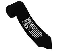 Premium Corbata Delgada, Bandera Estadounidense De Krav Maga, Mens Tie, Elegante Corbata De Hombre Para Festivos Negocio Fiesta