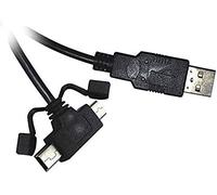 Premium Cord - Cable Micro USB y Mini USB (5 Pines, 1,8 m)