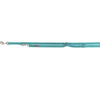 Premium correa extensible 2,00 m/15 mm aqua