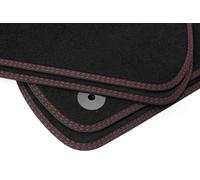 Premium Doppelziernaht Alfombrillas Apto para Opel Karl Desde Año Fab.