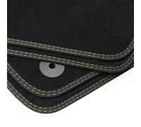 Premium Doppelziernaht Alfombrillas Apto para Opel Zafira Vida V Desde Año Fab.