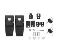 Premium Engine Hood Lock Bonnet Catch with Keys and Hardware Kit for JK JKU 2007 2008 2009 2010 2011 2012 2013 2014 2015 2016 2017 2018 Duty Metal Construction for Secure