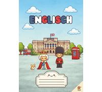 Premium Englisch Schreibheft A4 - Lineatur 25 - 32 Seiten: Hochwertiges Klassenarbeitsheft für den Englischunterricht | Schreibheft mit britischem ... Palace | Für Schule und Klassenarbeiten