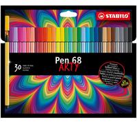 STABILO Pen 68 ARTY rotulador Medio Multicolor 30 pieza(s)
