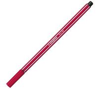 Premium Fibre-Tip Pen - STABILO Pen 68 - Dark Red (Importación USA)