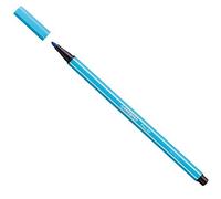 Premium Fibre-Tip Pen - STABILO Pen 68 - Pack of 1 - Azure (Importación USA)