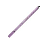 Premium Fibre-Tip Pen - STABILO Pen 68 - Pack of 1 - Grey Viol (Importación USA)