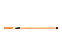 Premium Fibre-Tip Pen - STABILO Pen 68 - Pack of 1 - Orange (Importación USA)