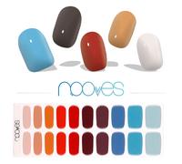 Premium glam melody gel nail sheets - 20 units