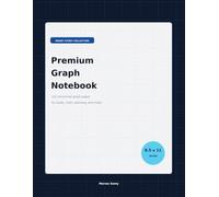 Premium Graph Notebook: 5 mm Graph Paper Notebook for Students, Math, Engineering, Science, Sketching and Study Notes