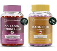 Premium Gummies Collagen Hydra Firm 60 uds + Magnesio + Vit. B6 60 uds