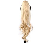 Premium Human Hair Ponytail Extension for Women, Extensiones de cola de caballo sintéticas y flexibles de 32 pulgadas for mujer, for uso diario,Perfect for Half-Up,Half-Down Styles & Daily Wear(P27-6