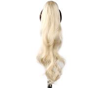 Premium Human Hair Ponytail Extension for Women, Extensiones de cola de caballo sintéticas y flexibles de 32 pulgadas for mujer, for uso diario,Perfect for Half-Up,Half-Down Styles & Daily Wear(P16-6