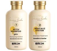 Premium Keratin Caviar - Kit alisado brasileño con extracto de caviar