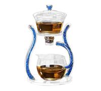 Premium Magnetic Teapot - Heat-Resistant Borosilicato Glass with Magnetic Control for Precise Pouring | Ideal para Brewing Loose Leaf, Scented, Fruit Té and Coffee | Elegant Design for Tea Lover