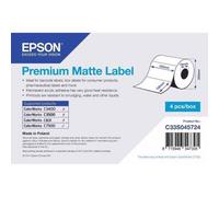 Premium Matte Label - Rollo troquelado 102 mm x 152 mm (800 Etiquetas)