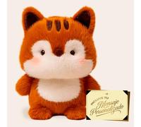 Premium Moments Peluche Ardilla Encantadora Dia del Padre · Regalo Romántico con Peluche a Elegir + Tarjeta con Dedicatoria Personalizada · Detalle Original y Emocional para Sorprender