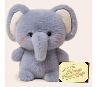 Premium Moments Peluche Elefantito Soñador Dia del Padre · Regalo Romántico con Peluche a Elegir + Tarjeta con Dedicatoria Personalizada · Detalle Original y Emocional para Sorprender