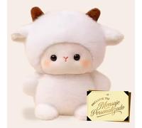 Premium Moments Peluche Ovejita Suave Dia del Padre · Regalo Romántico con Peluche a Elegir + Tarjeta con Dedicatoria Personalizada · Detalle Original y Emocional para Sorprender