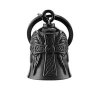 Premium Motorcycle - Steel Alloy Bell For Riders | Traditional Road Gremlin Protection & Good Luck Charm | Professional Biker Gift & Motorcycle Accessory