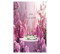 Premium Notebook Diary for Girls: Artistic cover, 100 scrap book style picturesque internal plain papers without lines