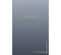 Premium Notizbuch Mondgrau - Hardcover A5 Liniert: Elegantes Hardcover - Notizbuch in Mondgrau mit 100 linierten Seiten - ideal für kreative Gedanken, Skizzen & Ideen