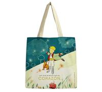 Premium Paper Bolsa de algodón, El Principito Corazón (46x46cm), multicolor, Medium