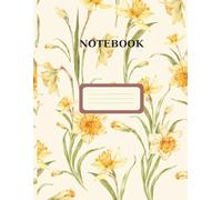 Premium Paperbackr Notebook: 100 Standard Ruled Pages for Professional Use and Note-Taking: Stylish Paperback Design with Vibrant Floral Patterns for Organized Writing and Productivity