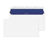 Premium Pure Office DL - Paquete de sobres con cierre autoadhesivo, 110 x 220 mm, 120 gr, Color Super-Blanco, Paqueted de 500 unidades