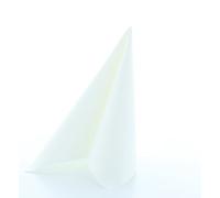 Premium Quality Linen Feel Airlaid White Napkins - 40cm x 40cm by Alfred Mank Paper