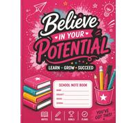 Premium School Notebook: Pink Edition | Wide Ruled Composition Notebook | 8.5" × 11" | 100 Pages for Class Notes, School, Homework & Journaling