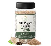 Premium Seasoning | Sazonador Sal Pimienta y Ajo, 100% Natural sin ingredientes artificiales, Especias para Cocinar Multiuso, Spices para Pollo Asado Filete Costillas de Cerdo Pescado y otros, 280g