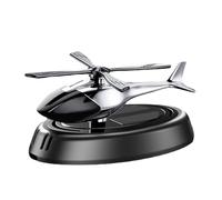 Premium Solar Car Air Freshener - Rotating Helicopter Perfume Diffuser for Car & Home, Solar-Powered Aromatherapy Fragrance Diffuser | Luxury Car Perfume, Decorative Ornament for Fresh Air