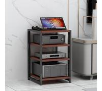 Premium Ste Rack & nd - Armario HiFi, estante Ma, AV nd para cine en casa, estantería Slish o-Video, color negro h