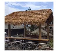 Premium Synthetic Mexican Palm Thatch Runner Roll for Duck Blinds Tiki Bars and Garden Decor Artificial Grass Skirting for Roofing Umbrellas and Fences Easy to Install Thatch Roof Decorations