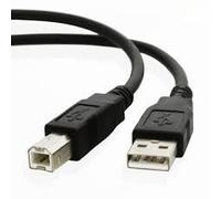 Premium ULTRICS® 10 pies/3 m USB 2.0 A-Macho a B-Macho Cable para Brother, Canon, HP, OKI, Lexmark, Samsung, Epson, Dell láser Jet impresoras de inyección de tinta