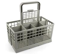 Premium Universal Lavavajillas Cesto Cubiertos Apto para AEG, Bosch, Bauknecht, Gorenje, Miele, Neff, Privileg, Siemens, Whirlpool, Zanussi | Dimensiones: 24 x 14 x 24,5 cm | Accesorios