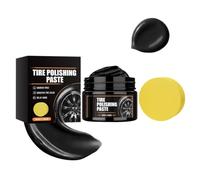 Premium Wheel & Tire Wax - Restores New-Look Appearance With A Smooth, Streak-Free Black Finish, Easy-Apply Liquid Protects Against Road Grime & Environmental Elements, Keeps Tires Looking Dark & Cond