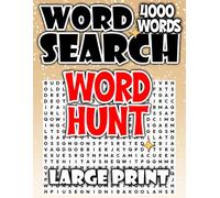 Premium Word Hunt: Ultimate Adult Puzzle Book in Large Print Format
