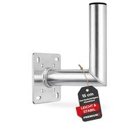 Premium X 15 cm Soporte de Pared de ALEACIÓN para Antena Satélite Soporte de Pared de Aluminio para Parabólica Soporte de Pared