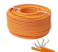 Premium X Cable de red Dúplex LAN Ethernet S/FTP PiMF PoE Eca Cat7, 50 m