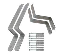 Premium X Soporte de Pared para Carpa de Festivo Mesa de Cerveza para 1 Juego de Mesa y 2 Bancos con Ganchos de Pared de Acero, Incluye Tornillos de fijación y Tacos de Fischer