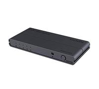 PremiumCord 4: 1 conmutador HDMI con 4 K x 2 K @ 60 Hz, 1080P, Soporte HDR, botón de presión y Mando a Distancia.