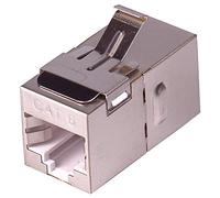 PremiumCord Acoplamiento RJ45 CAT6 8/8 STP, Adecuado para Panel de Conexiones en Lugar de Keystone